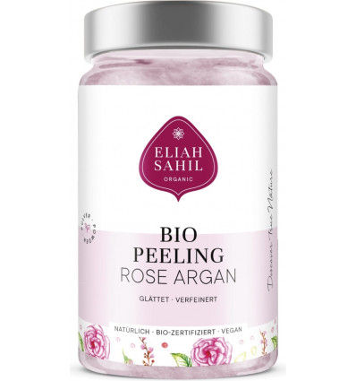 Exfoliating Powder of Body Scrub, Argan and Organic Rose Eliah Sahil.