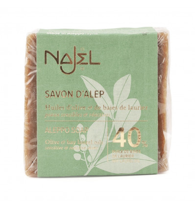 Aleppo soap 40% Laurel berry oil 185g - Najel