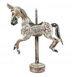 Carousel Horse 40cm - Carved and Hand Painted Wood