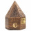 Brûle-encens en Bois motif Yin Yang - Porte-encens forme pyramide