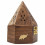 Wooden incense burner for Elephant pattern cones - Pyramid shaped incense holder
