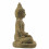 Statua di Buddha Bhumisparsha seduto in pietra 30cm