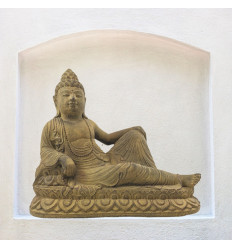 Abstract Thinker Statue Meditation Figure Sculpture Resin Statue Handicraft,black,13*3.5cm