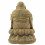 Laughing Buddha Statue in Stone 32cm Interior Exterior Import Asia