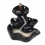Black ceramic incense fountain - River