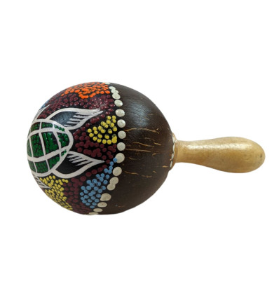 Maracas coconut - music Instrument and object deco