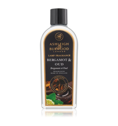 Bergamot & Oud perfume refill 500ml - Ashleigh & Burwood