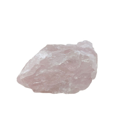 Quarzo Rosa - Blocco di pietra grezza M (minimo 50g)