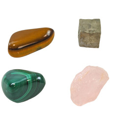 Lithotherapy Pack "Chance" - Assortment of 4 natural stones