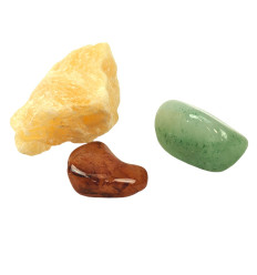 Pack Lithotherapy "Creativity" - Assortment of 3 natural stones