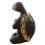 Tartaruga da meditazione in ottone - Statuetta 11cm