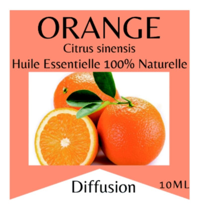 Tarifs Professionnels en Huile Essentielle d'Orange douce 10 ml