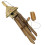 Carillon à vent en Bambou - Nichoir Rond en Paille style Case Africaine