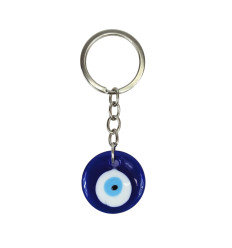 Turkish Blue Eye Keychain - Protective Lucky Charm