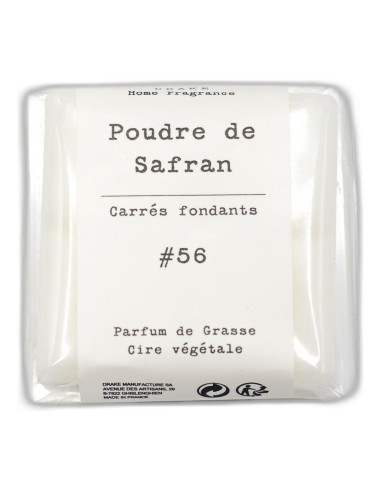 Scented wax tablets, scent "Poudre de Safran" by Drake