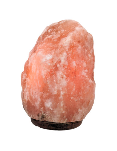Lampada di sale himalayano grezzo da 5 a 7 kg per il vostro benessere