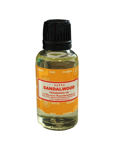 Perfumed Oil "Sandalwood" 30ml - Satya Sai baba