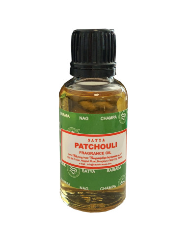 Perfumed oil "patchouli" 30ml - Satya Sai baba
