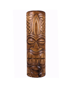 Great Statue - wood Totem Tiki H 50cm Deco Hawaiian