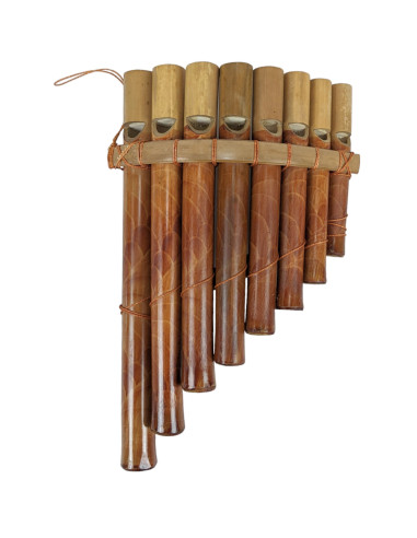Pan flauto di bambù (di medie dimensioni) Strumento musicale