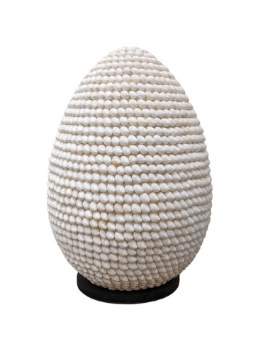 Natural Shell Egg Lamp 30cm