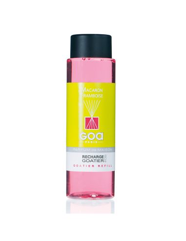 Raspberry Macaron Perfume Refill - Goa 250ml + 1 Rattan Pack