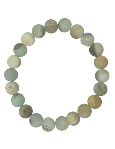 Bracciale Amazonite - Sfere da 8 mm