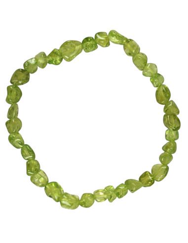 AAA Peridot Bracelet - Mini Tumbled Stones