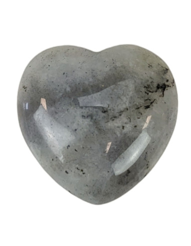 Pietra naturale Labradorite a forma di cuore 20g