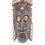 Masque Africain 50cm avec décor Gecko sable et coquillages Cauris